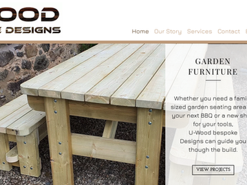 U-Wood Bespoke Designs New Website