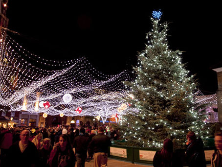 CITY LIGHTS SWITCH ON