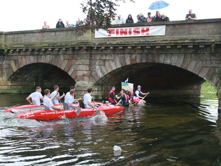 TIME TO BUILD YOUR RAFT FOR THE DEEPINGS RAFT RACE