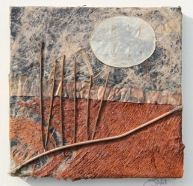 Moon mixed media SOLD