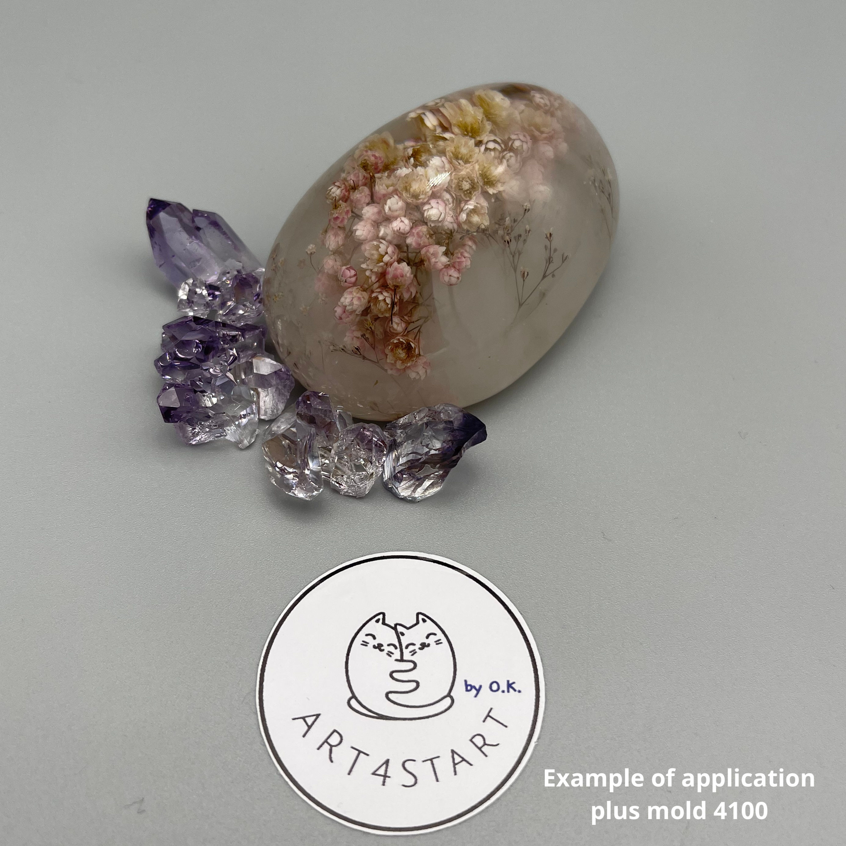 P 42206 360 large stone brutal silicone mold