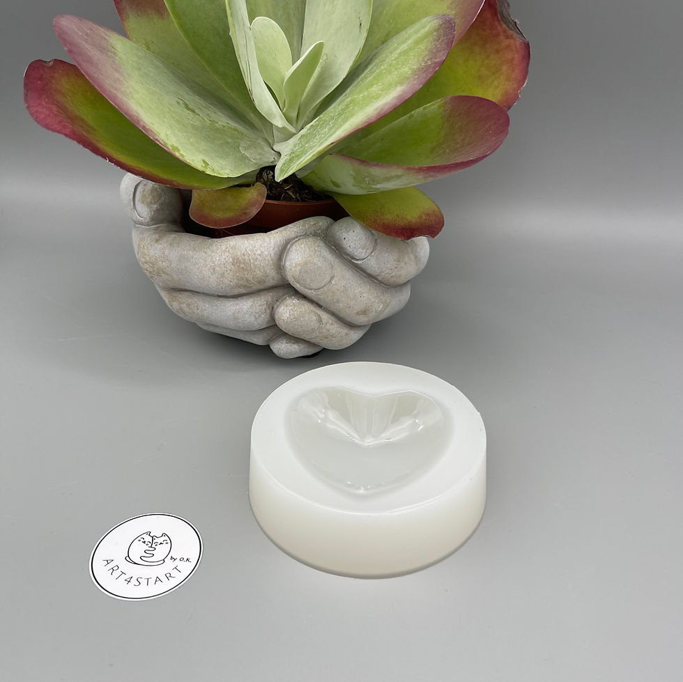 Thumbnail: 90033 beautiful heart silicone mold