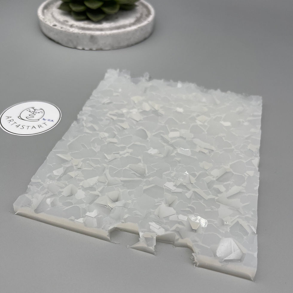 Thumbnail: 2006S Rectangular Insider druzy beautiful silicone mold