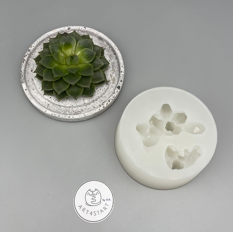 Thumbnail: 44633 Crystal crown ?? cluster silicone mold
