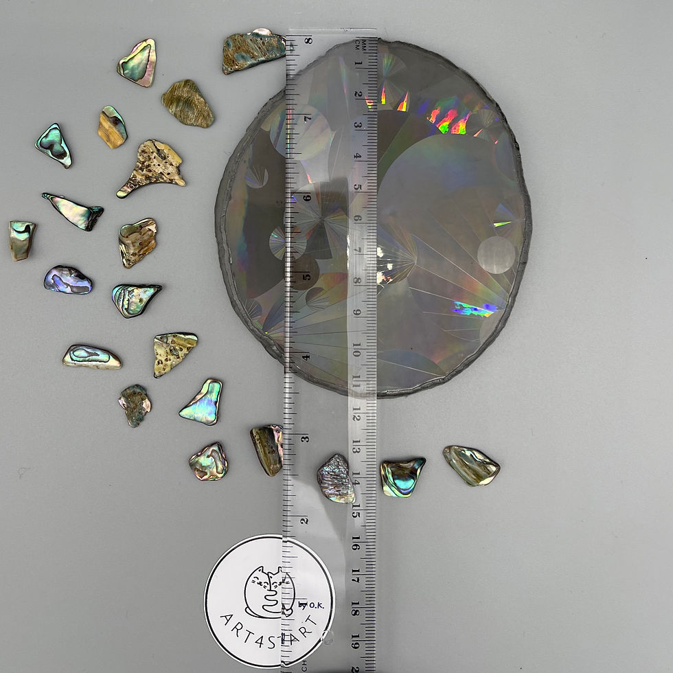 Thumbnail: 91015 6 mm thick Agate slice silicone mold