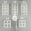 Миниатюра: 42086 8 or 4 pyrites cubes silicone mold