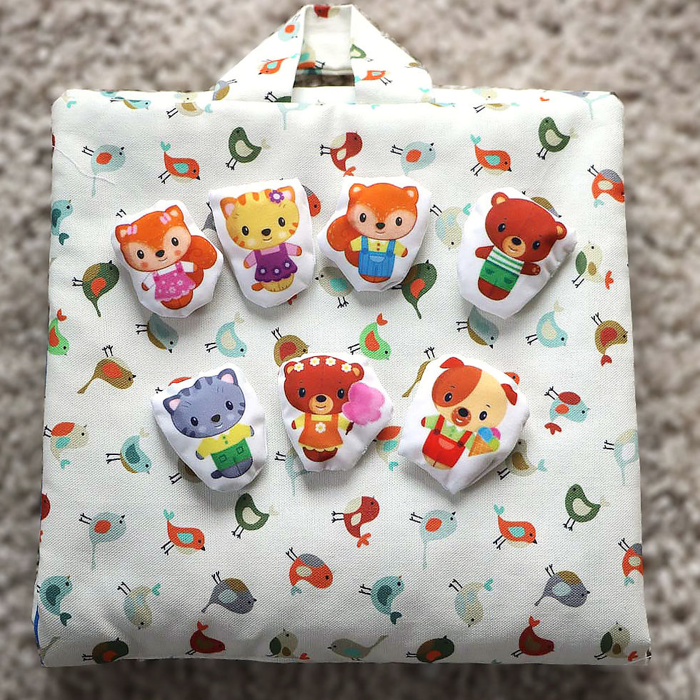 Miniature : Tapis animaux 3 volets