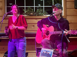 Kristi and John performing
