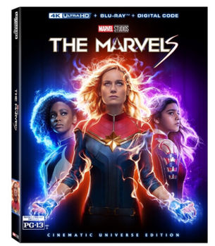 THE MARVELS soars Jan. 16 on digital and Feb. 13 on 4K, Blu-ray & DVD