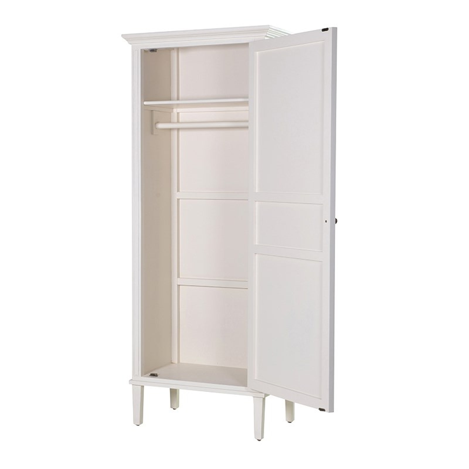 Shaker Cream Single Wardrobe Mdae