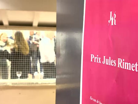 Le Prix Jules Rimet, Sport et Littérature, a été remis au Trinquet de la Cavalerie le 23 novembre.