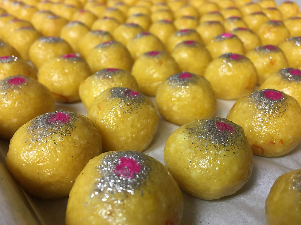 Arranged Food and Objects