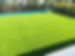 Gespa artificial turfgrass fabricació nacional col·locada en jardí de Sitges.