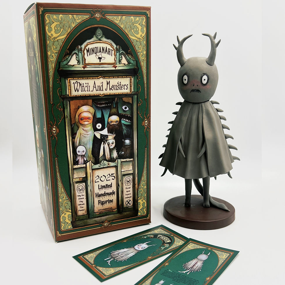 Thumbnail: Witch And Monsters - Limited Handmade Figurine **Thorn**