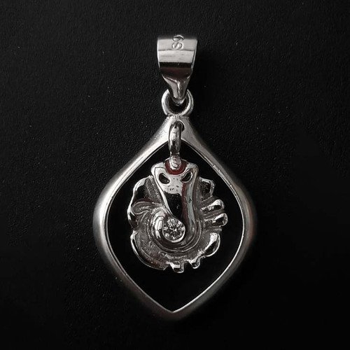 Ganesh Ji Silver Locket Design P5 Shubh Jewellers