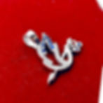 Blue Stone Design Morpankh Flute Pure Silver 925 Hallmark Pure Silver Locket