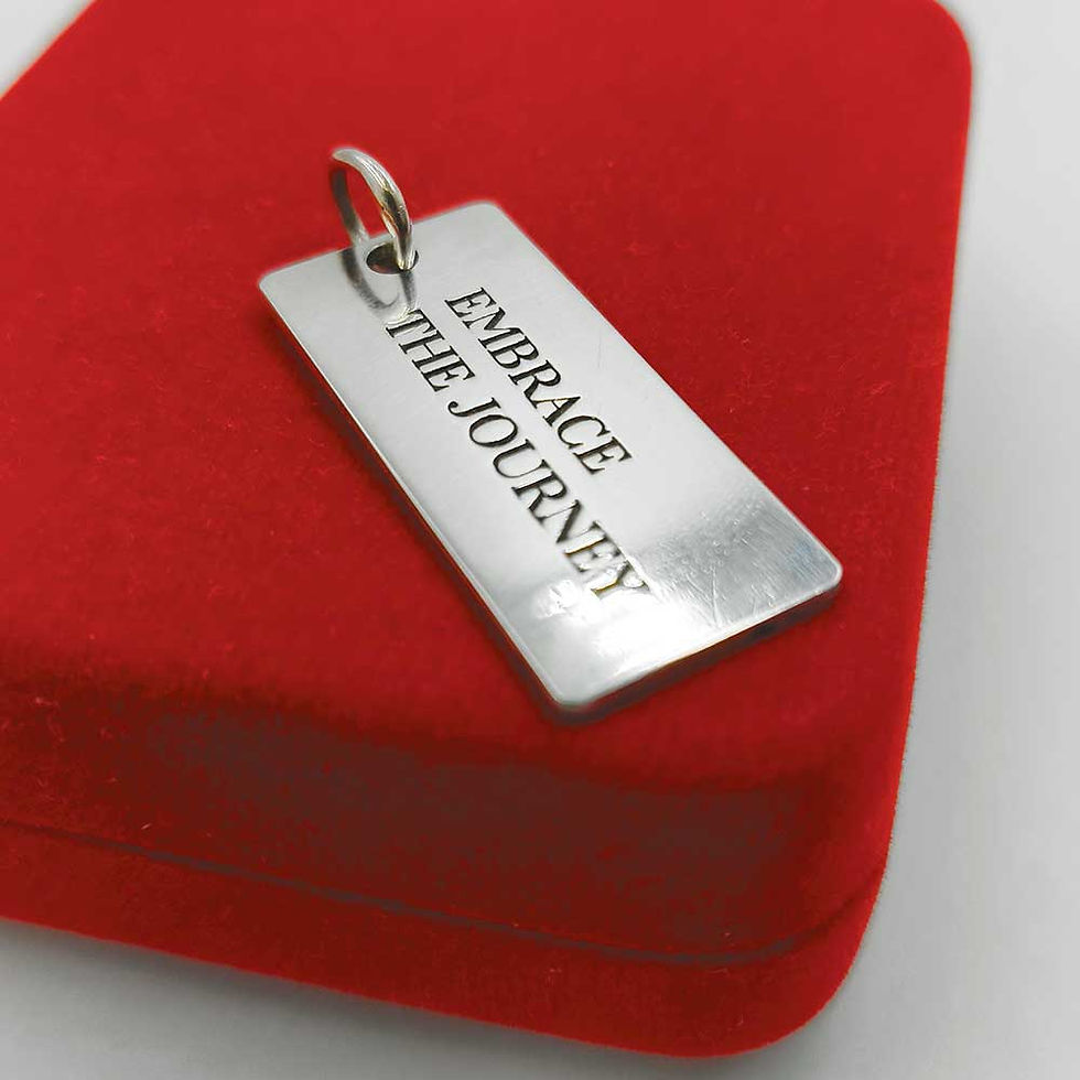 European Style Design Name Pendant – Pure Silver (For Men & Women) Make a statement that's uniquely yours with this European