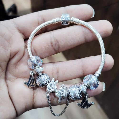 Sterling Silver Pandora Charms Age 40 Charm Pandora Bracelet For