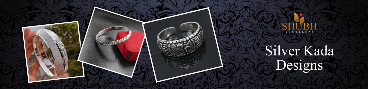 Silver kada for mens