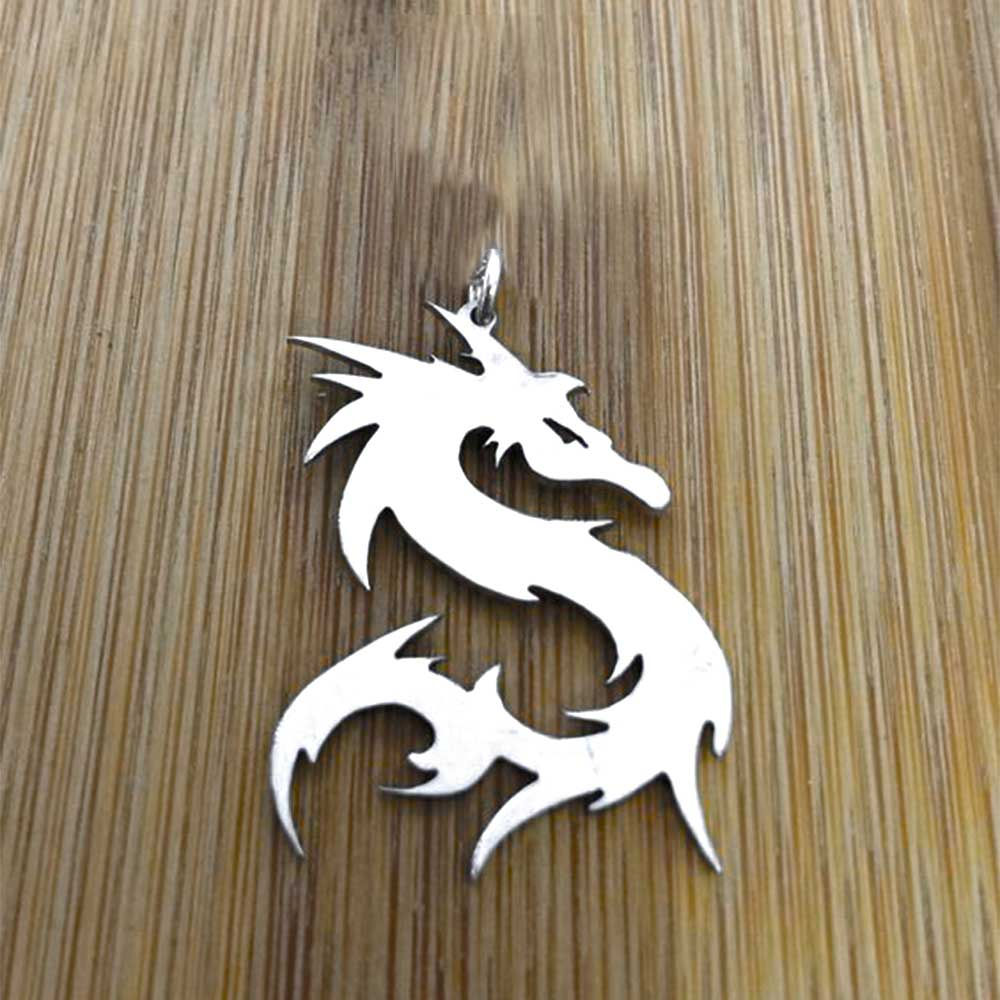 Lazer Cutting Dragon Pendant for men & women, Shubh Jewellers