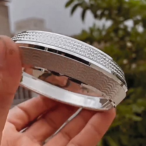 100 Gram Silver Kada 100 Silver Bracelet 200 Gm Heavy V-Shape