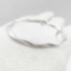 Sterling Silver 999 Twisted Pure Silver Ladies kada bangle design