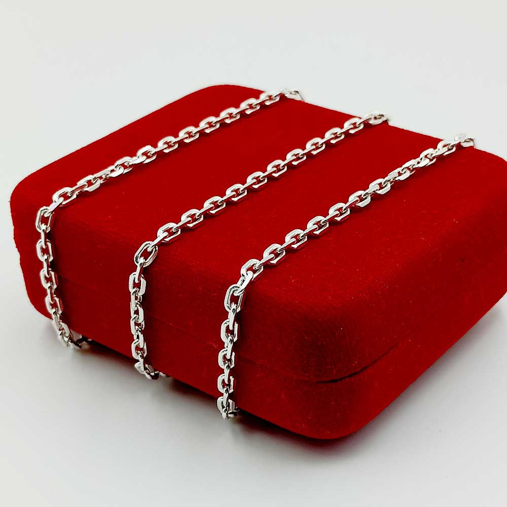 ⚓ Fancy Anchor Cable Link Pure Silver 925 Hallmark Chain Looking for a timeless and classy gift for your loved one? 💝 Shubh