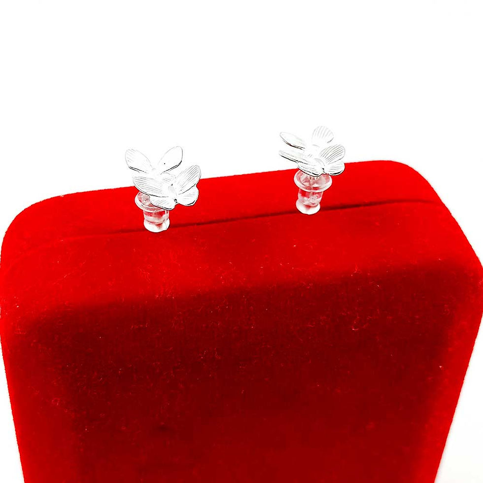 Thumbnail: Big Size Fancy Premium Double Butterfly Earrings for women or Girls, Gifting