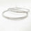 Thumbnail: Women's Fancy Silver Bangle chudi 925 hallmark
