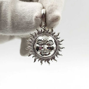 Big Size Sun Locket Design 3d High Finishing Premium Pattern, Shubh Jewellers