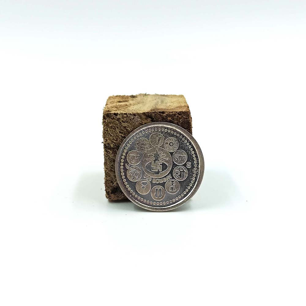 Dhanteras Laxmi and Ganesh Ji Pure Silver Coin