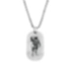 Hanuman Ji Image Pure Solid Silver Pendant, Shubh Jewellers