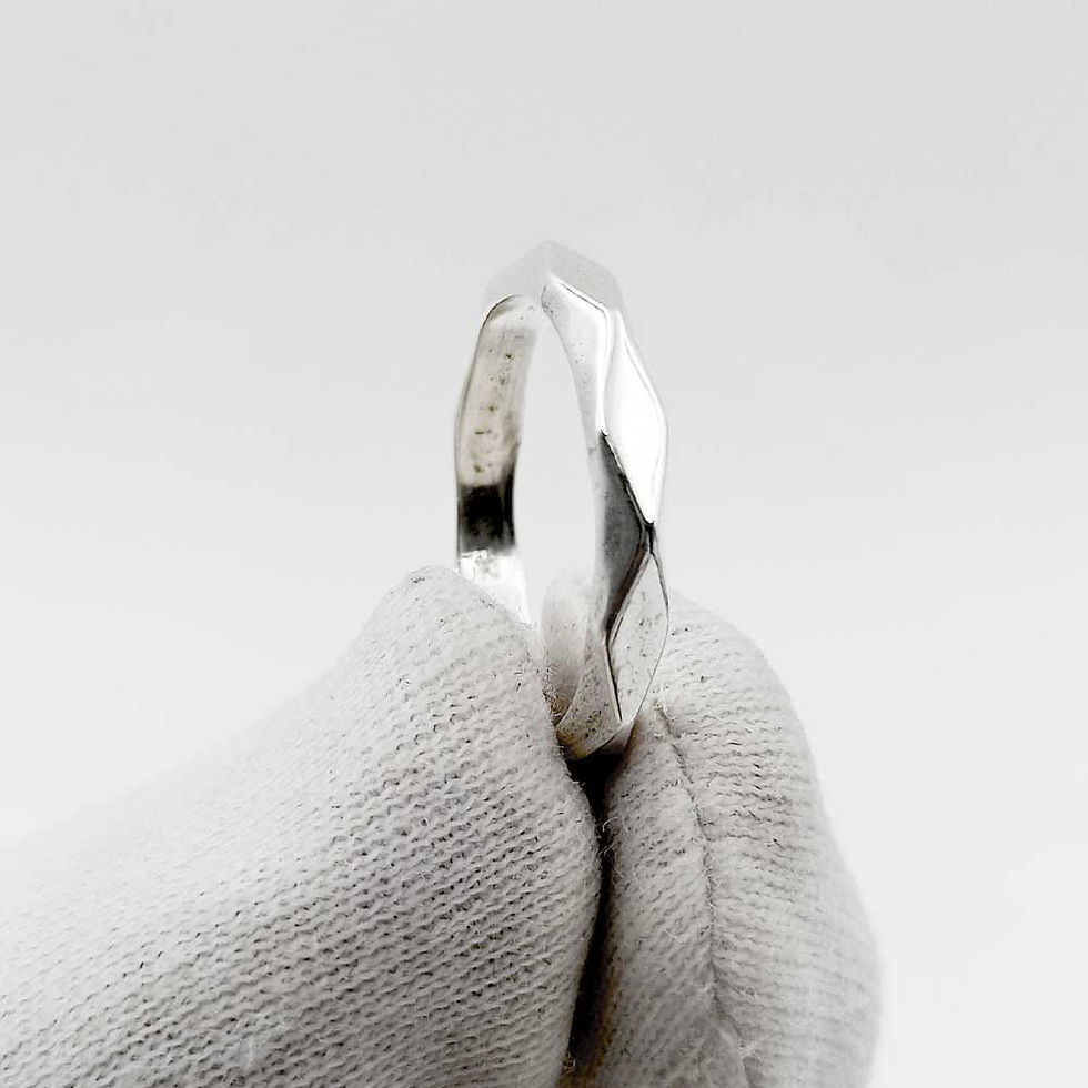 High Finish Pure Silver 925 Mirror Cut Band for Men & women, Gift to Someone