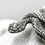 Thumbnail: Wraparound Snake Ring Design Pure Silver 925 Hallmark, Snake king Pattern
