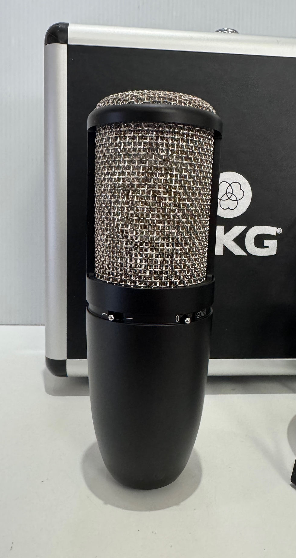 Thumbnail: AKG P420 Large Diaphragm Condenser Microphone w/ Shock Mount & Case