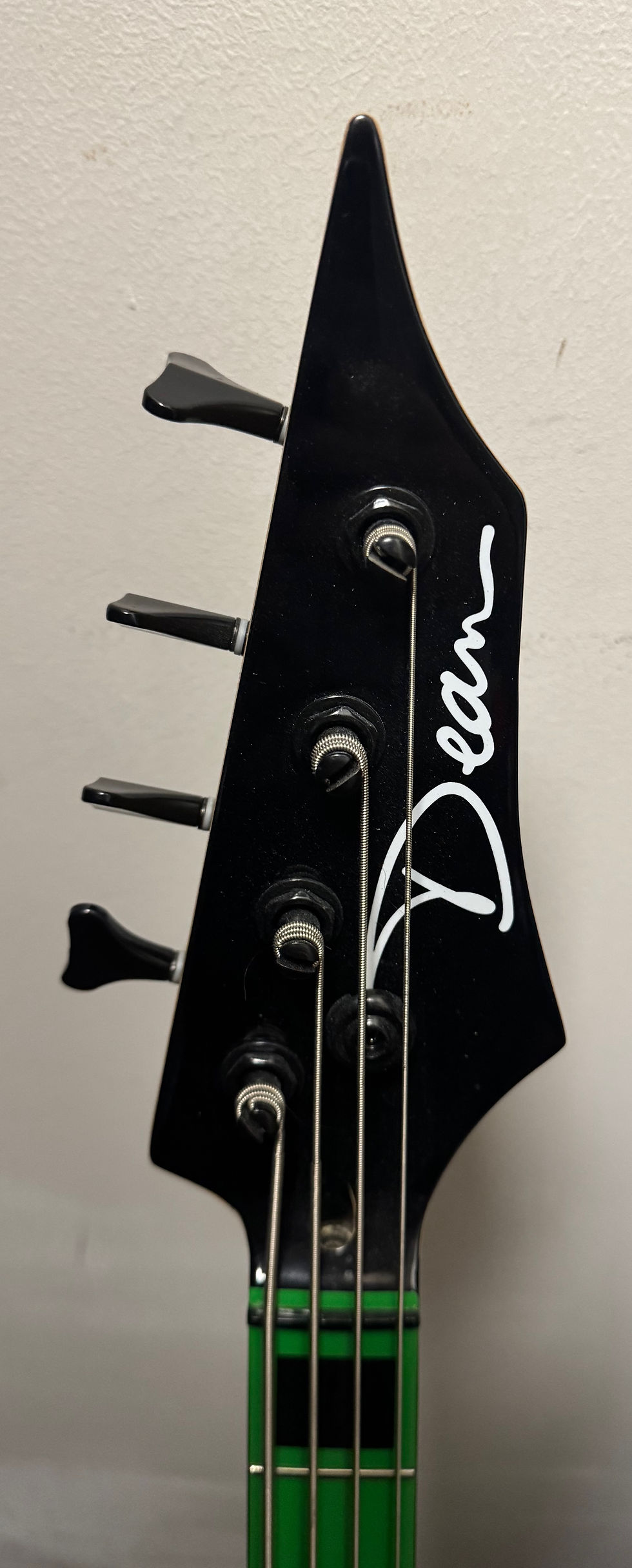 Thumbnail: Dean Custom Zone 4-String Bass - Nuclear Green