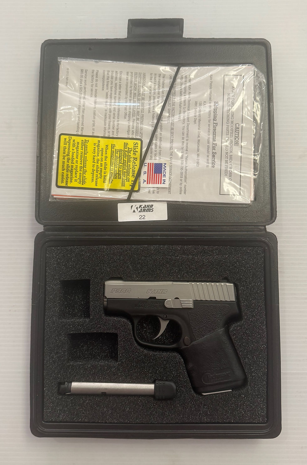 Thumbnail: Kahr P380 Semi-Auto Ultra Compact Pistol Chambered in .380 ACP