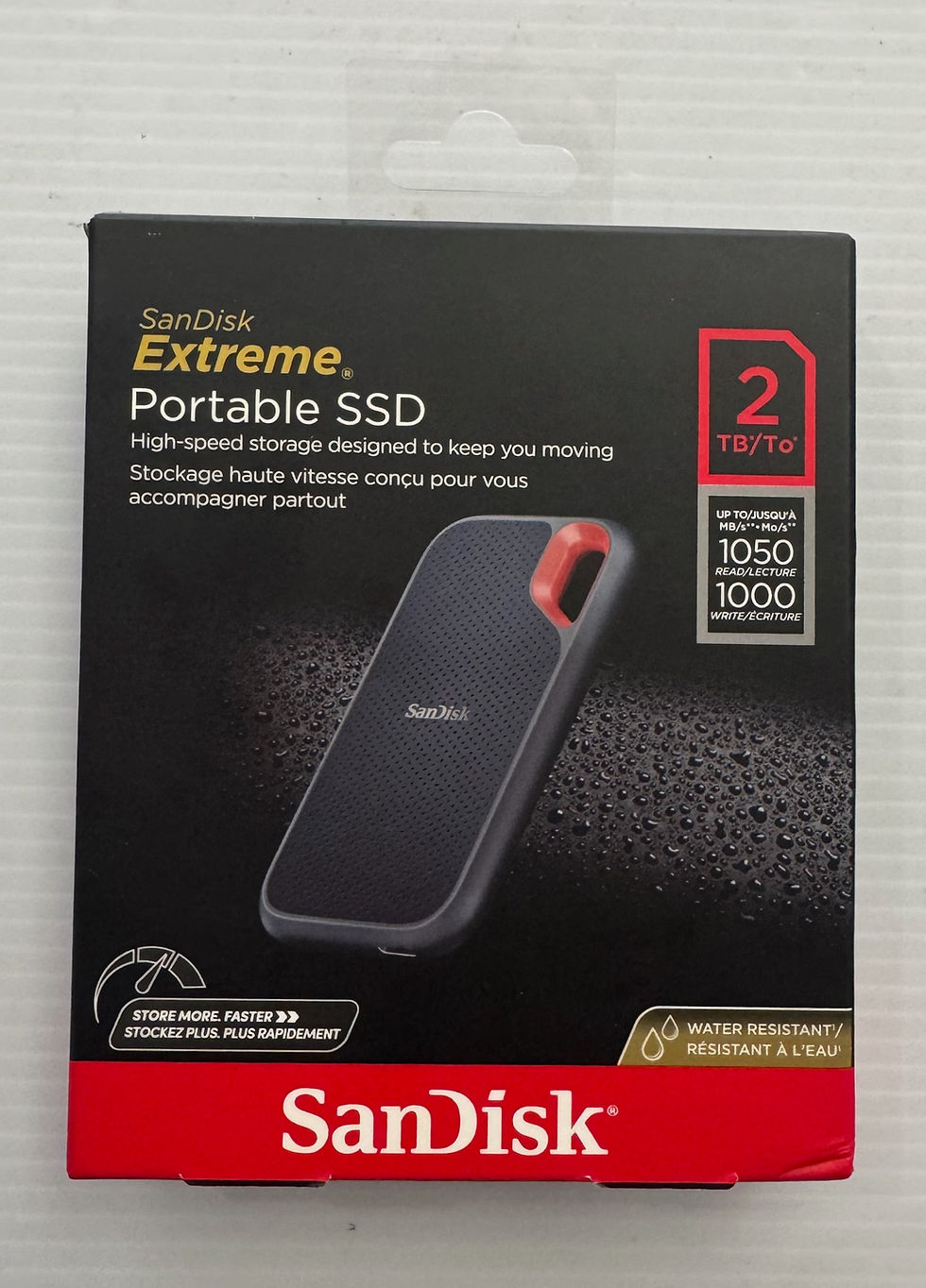 Thumbnail: SanDisk 2TB External 2.5" Portable SSD - Brand New/Open Box