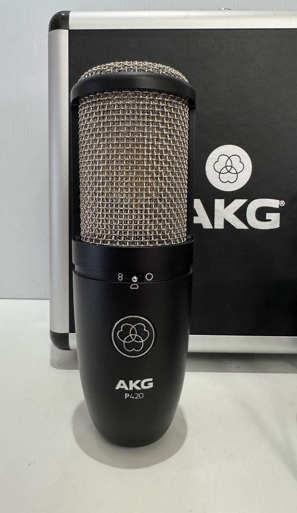 Thumbnail: AKG P420 Large Diaphragm Condenser Microphone w/ Shock Mount & Case