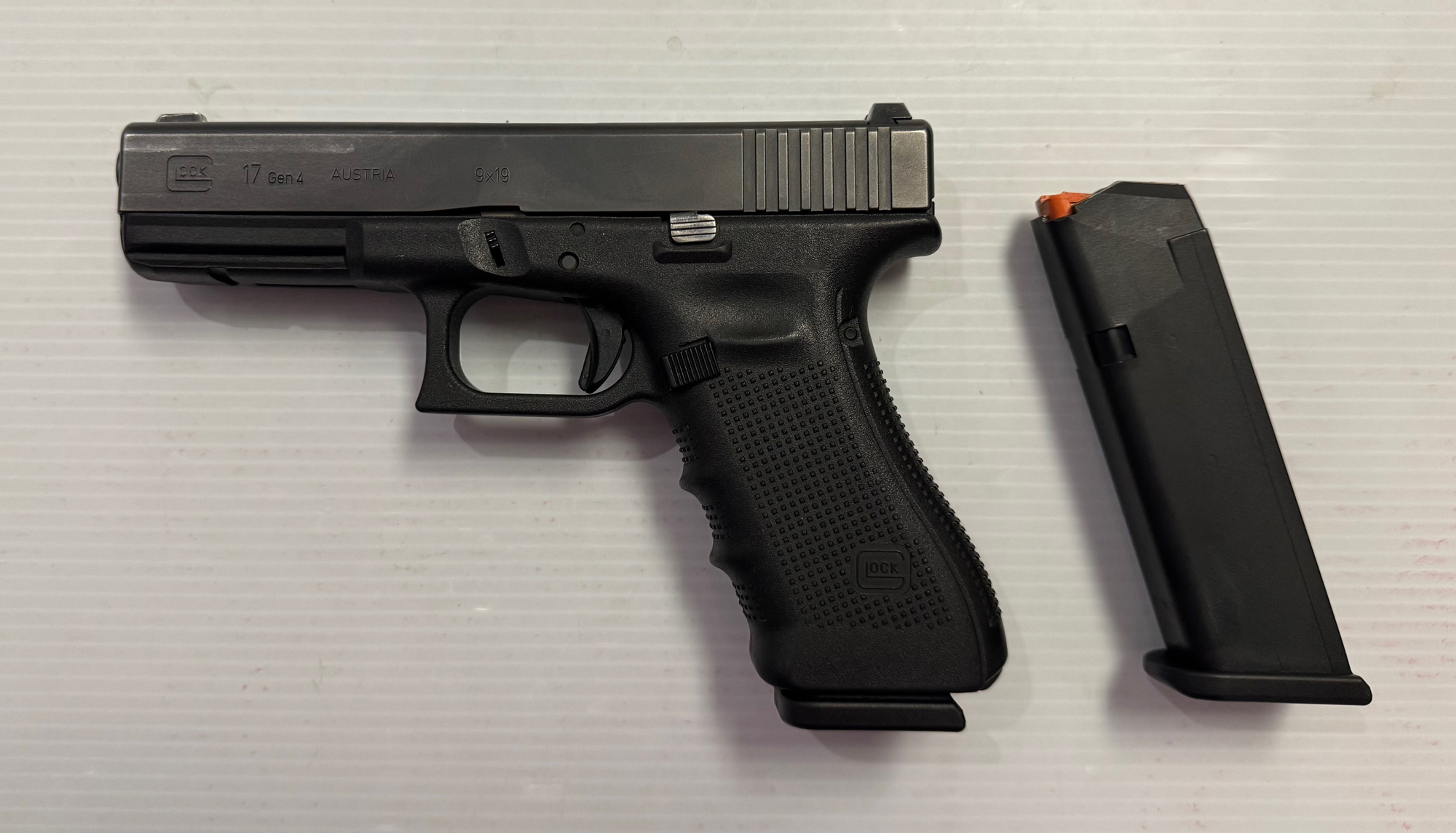 Glock 17 Gen 4 Semi-Auto Pistol Chambered in 9mm