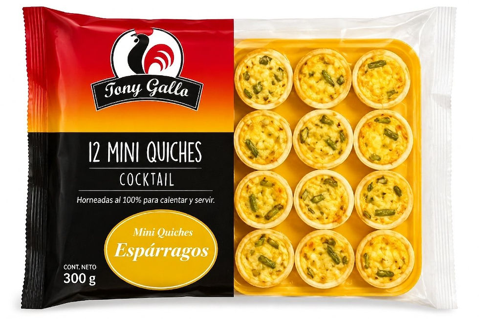 Miniatura: Mini Quiches Tony Gallo 12 Un