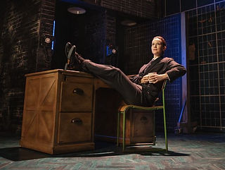Holly Sumpton as Ewen Montagu in Operation Mincemeat cr Matt Crockett