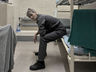 Jailbird: Christine Mackie as Fay in IRON. Pic: James Mackie