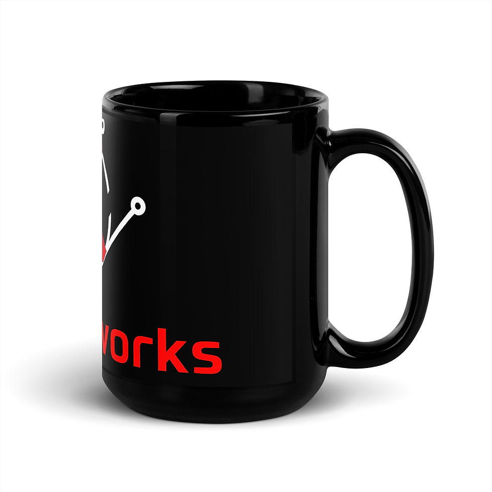 Thumbnail: Fry Networks Black Glossy Mug