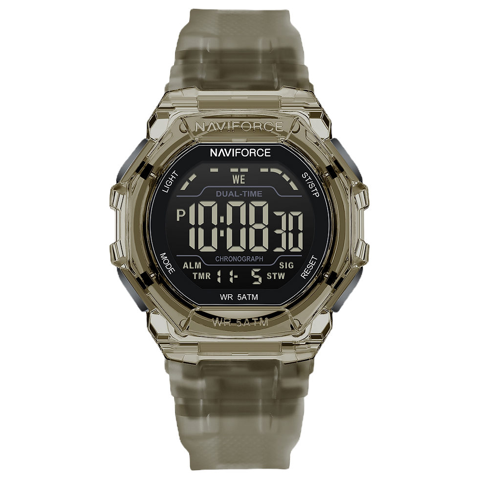 Miniatura: Relógio Masculino Naviforce 7136 Digital À Prova D'Água - La Bella Imports