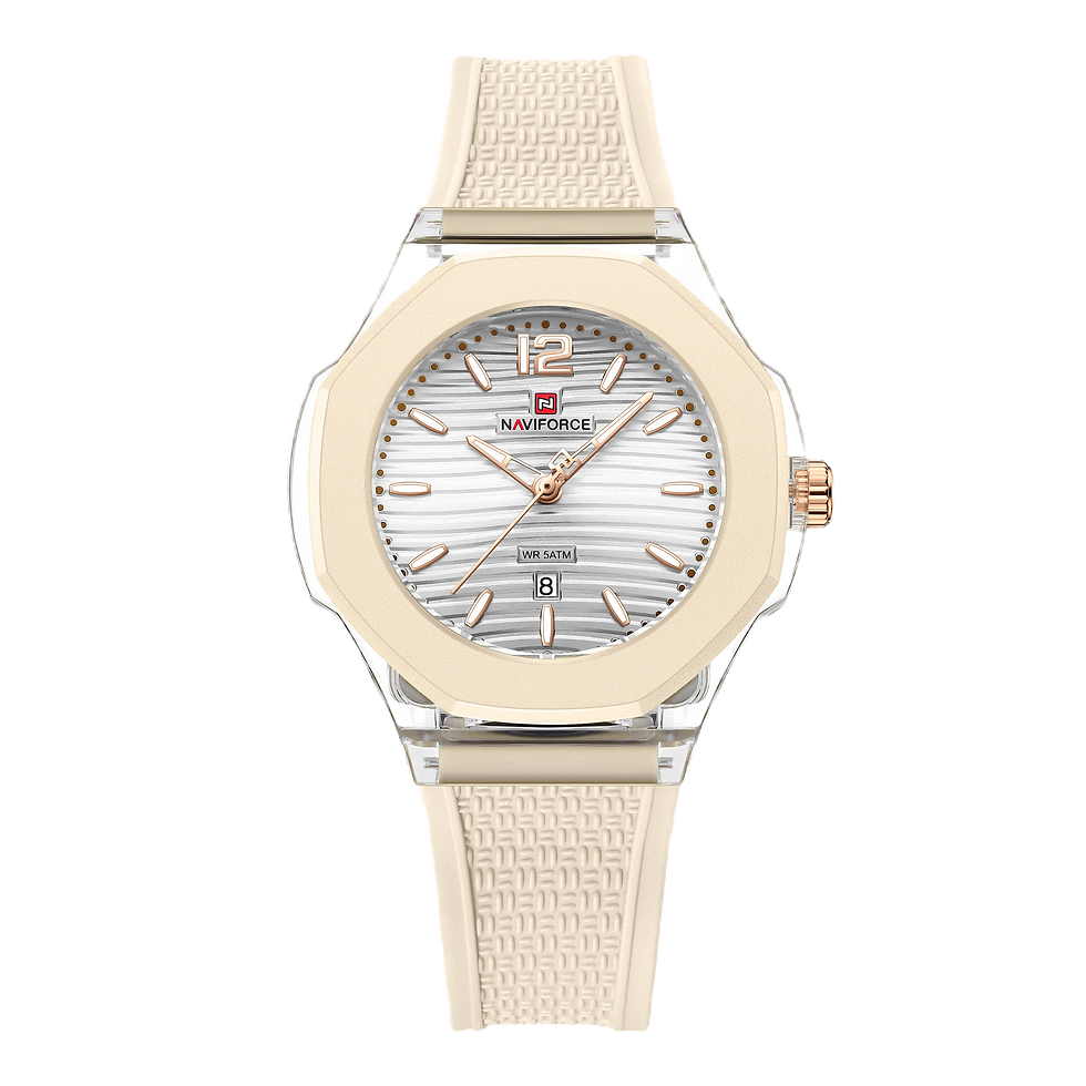 Miniatura: Relógio Feminino Naviforce NF6109 Casual Silicone 5ATM - La Bella Imports