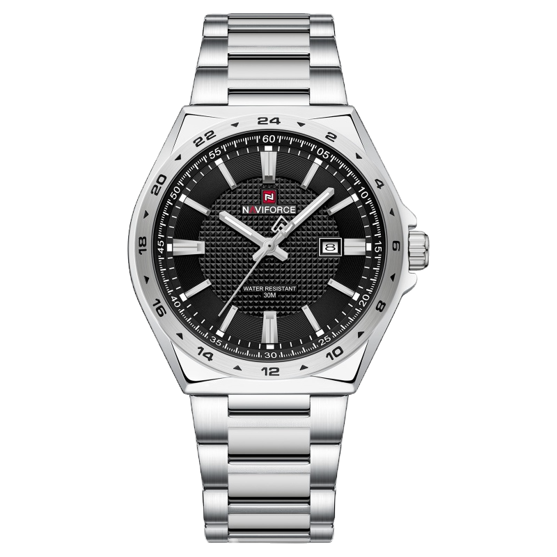 Miniatura: Relógio Naviforce NF9266 Masculino Inox Resistente a Agua - La Bella Imports