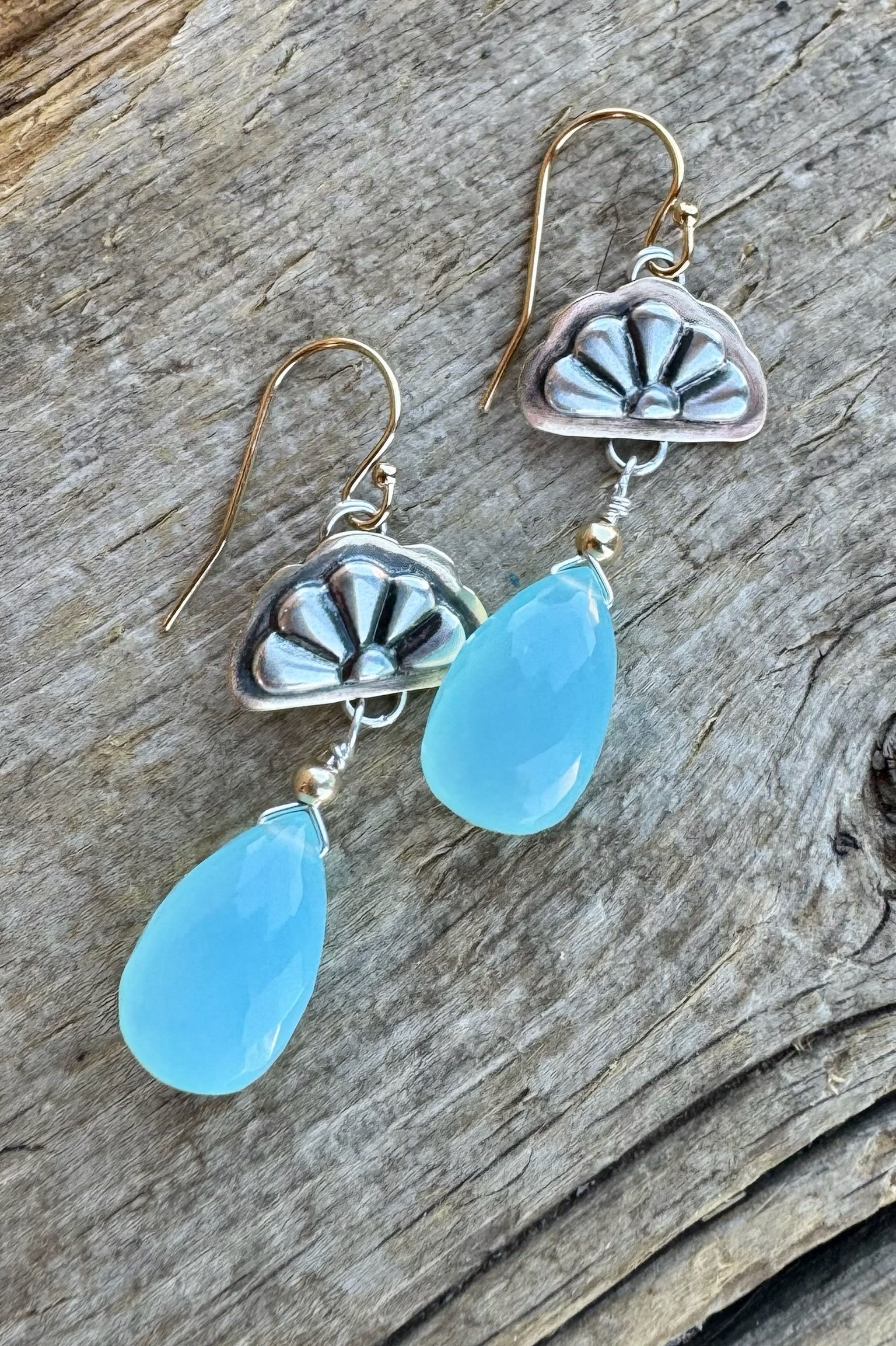 Setting Sun earrings
