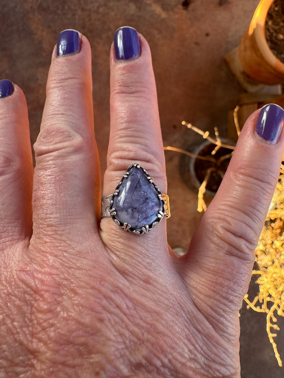 Thumbnail: Pasqueflower ring