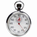 Close up of a stopwatch